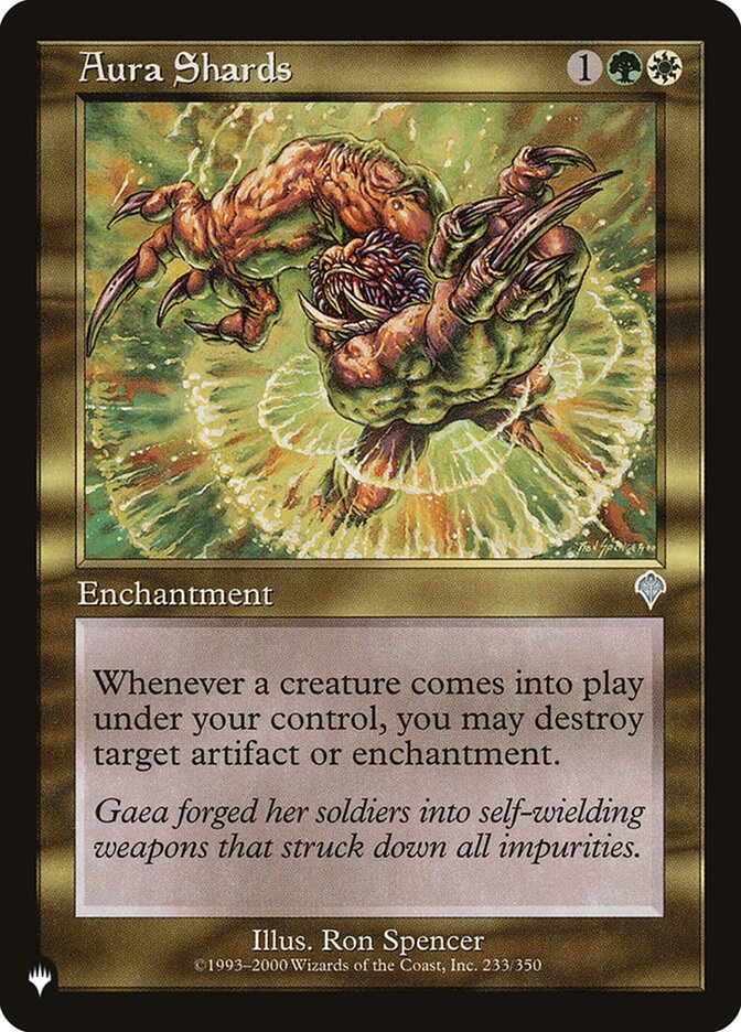 Aura Shards [The List] | Jomio and Rueliete's Cards and Comics