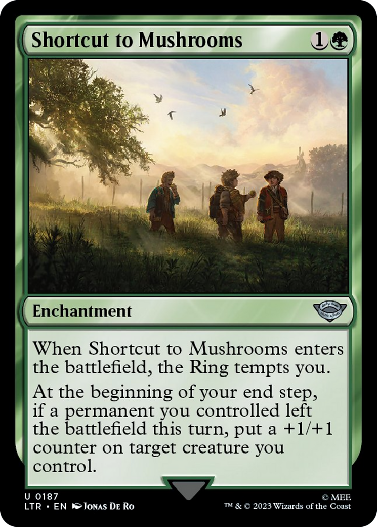 Shortcut to Mushrooms [The Lord of the Rings: Tales of Middle-Earth] | Jomio and Rueliete's Cards and Comics