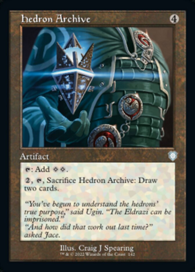 Hedron Archive (Retro) [The Brothers' War Commander] | Jomio and Rueliete's Cards and Comics