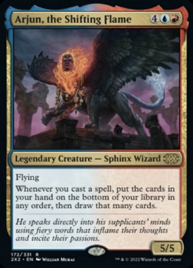 Arjun, the Shifting Flame [Double Masters 2022] | Jomio and Rueliete's Cards and Comics