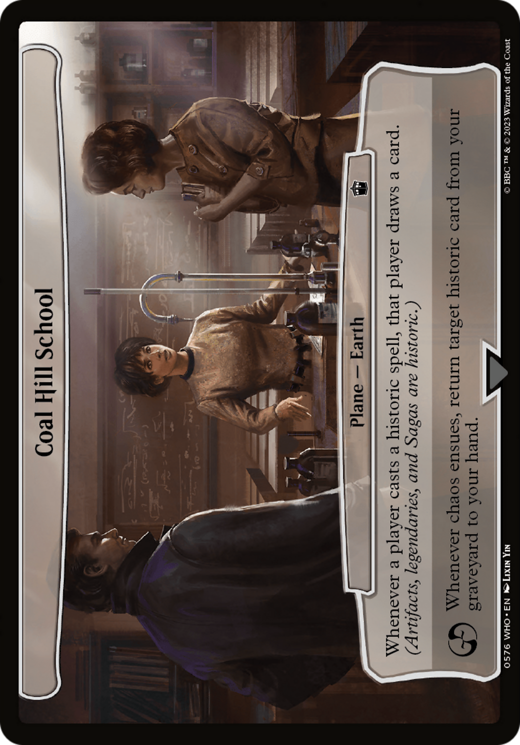 Coal Hill School [Doctor Who] | Jomio and Rueliete's Cards and Comics