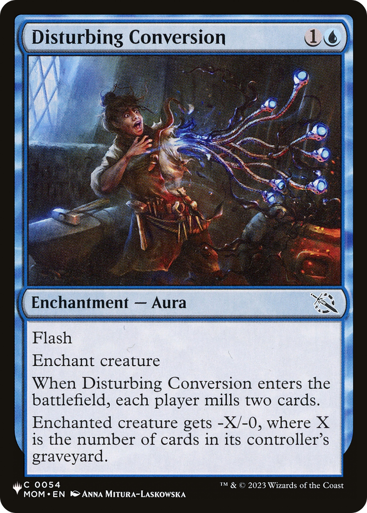 Disturbing Conversion [The List] | Jomio and Rueliete's Cards and Comics