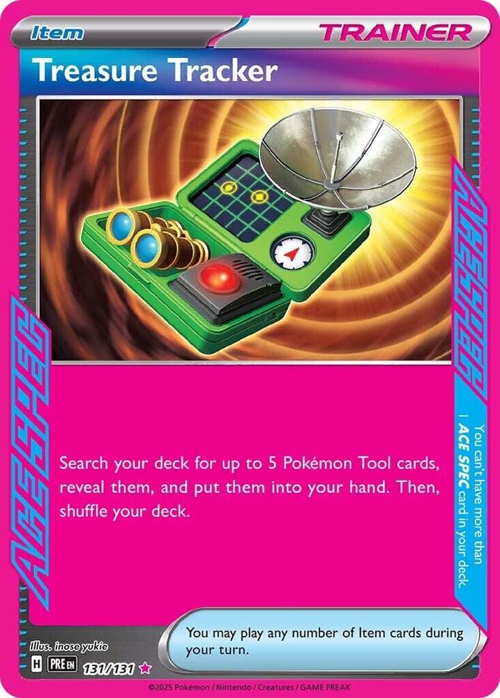 Treasure Tracker (131/131) [Scarlet & Violet: Prismatic Evolutions] | Jomio and Rueliete's Cards and Comics