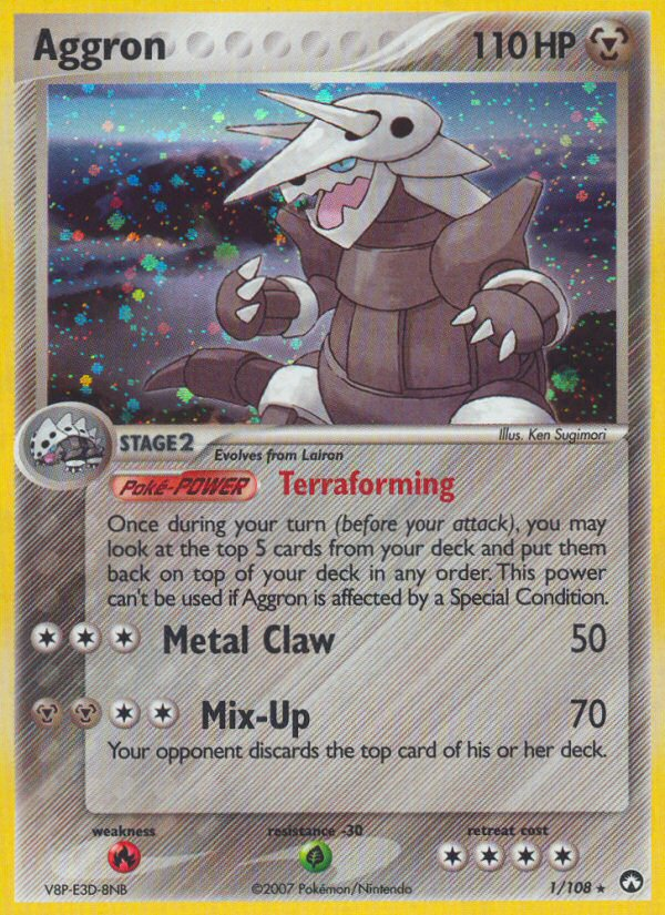 Aggron (1/108) [EX: Power Keepers] | Jomio and Rueliete's Cards and Comics