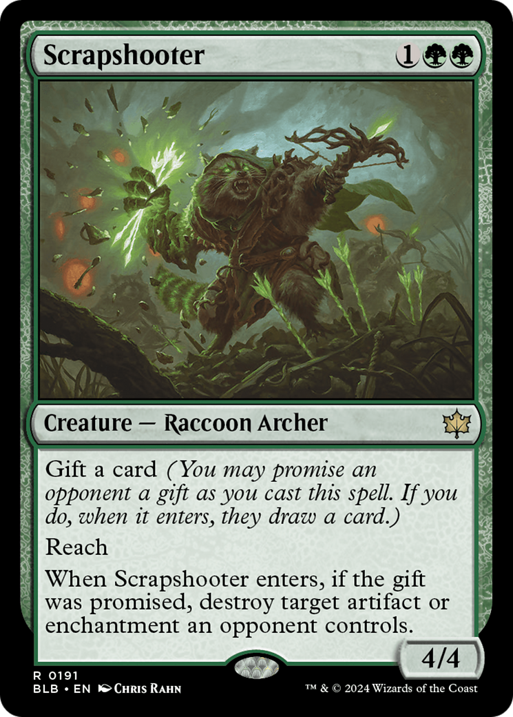 Scrapshooter [Bloomburrow] | Jomio and Rueliete's Cards and Comics