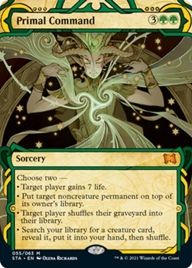 Primal Command [Strixhaven: School of Mages Mystical Archive] | Jomio and Rueliete's Cards and Comics