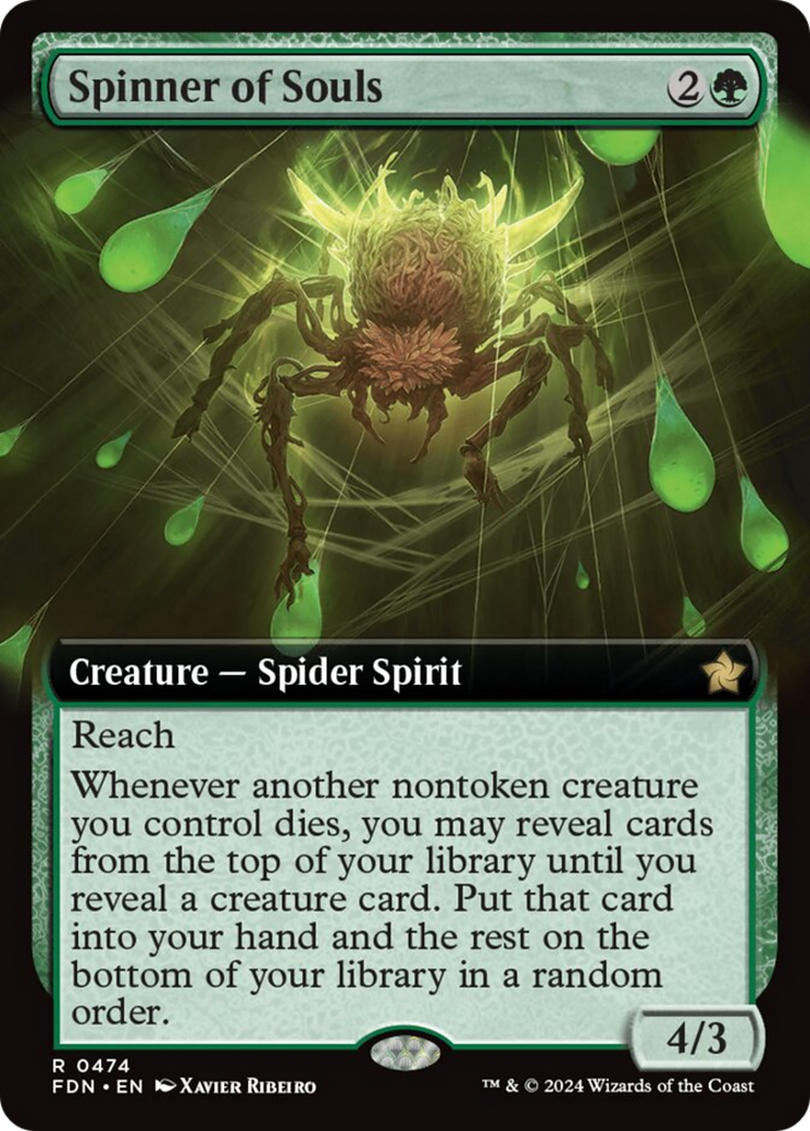 Spinner of Souls (Extended Art) [Foundations] | Jomio and Rueliete's Cards and Comics