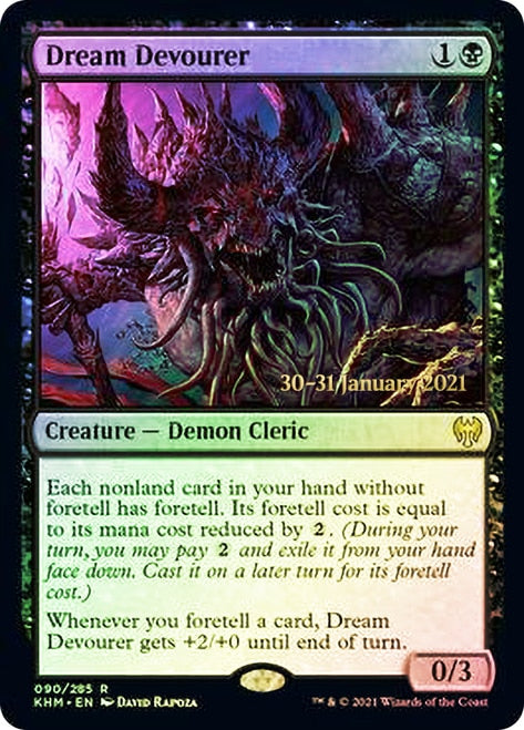 Dream Devourer [Kaldheim Prerelease Promos] | Jomio and Rueliete's Cards and Comics
