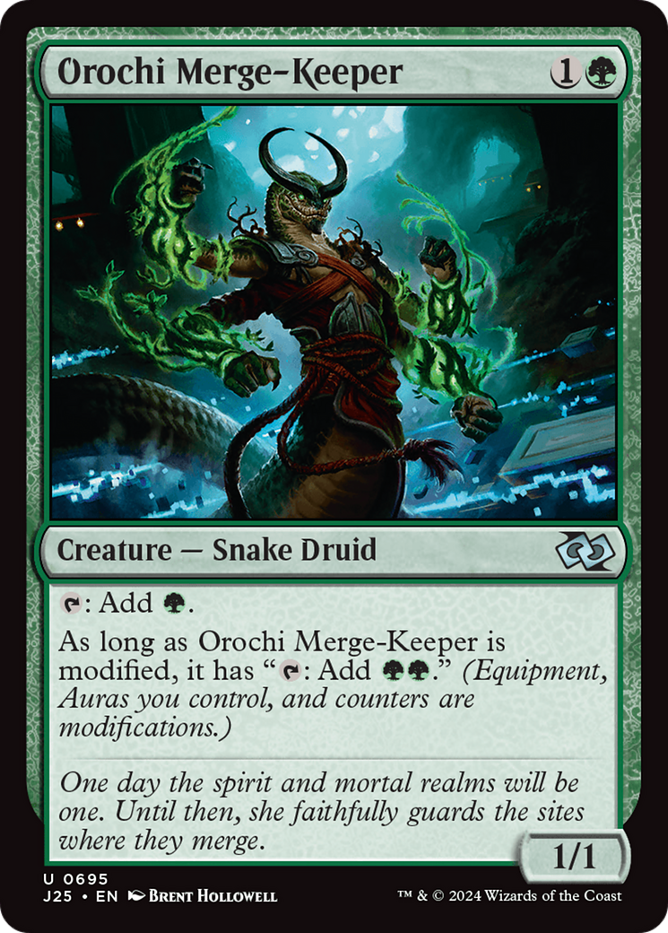 Orochi Merge-Keeper [Foundations Jumpstart] | Jomio and Rueliete's Cards and Comics