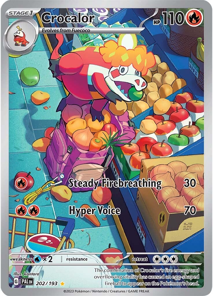 Crocalor (202/193) [Scarlet & Violet: Paldea Evolved] | Jomio and Rueliete's Cards and Comics