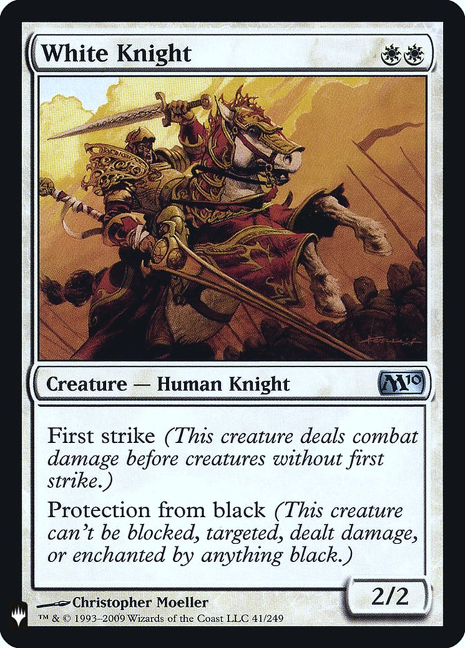 White Knight [Mystery Booster] | Jomio and Rueliete's Cards and Comics