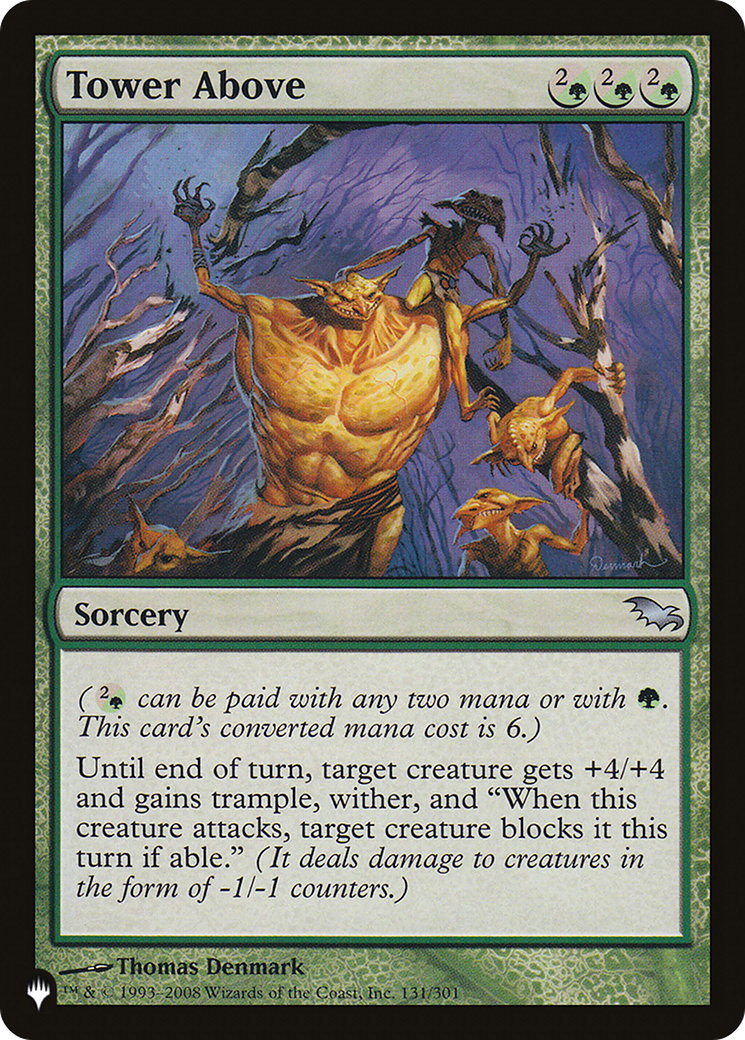 Tower Above [The List] | Jomio and Rueliete's Cards and Comics