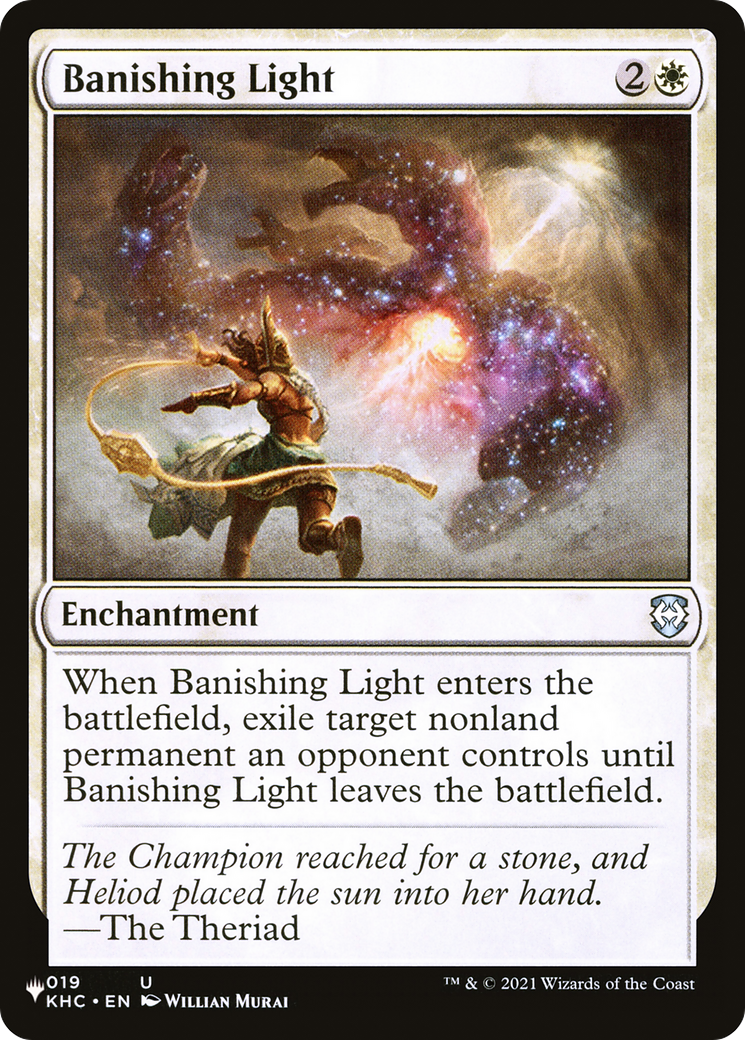 Banishing Light (KHC) [The List] | Jomio and Rueliete's Cards and Comics