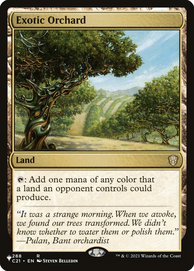 Exotic Orchard [Secret Lair: Heads I Win, Tails You Lose] | Jomio and Rueliete's Cards and Comics