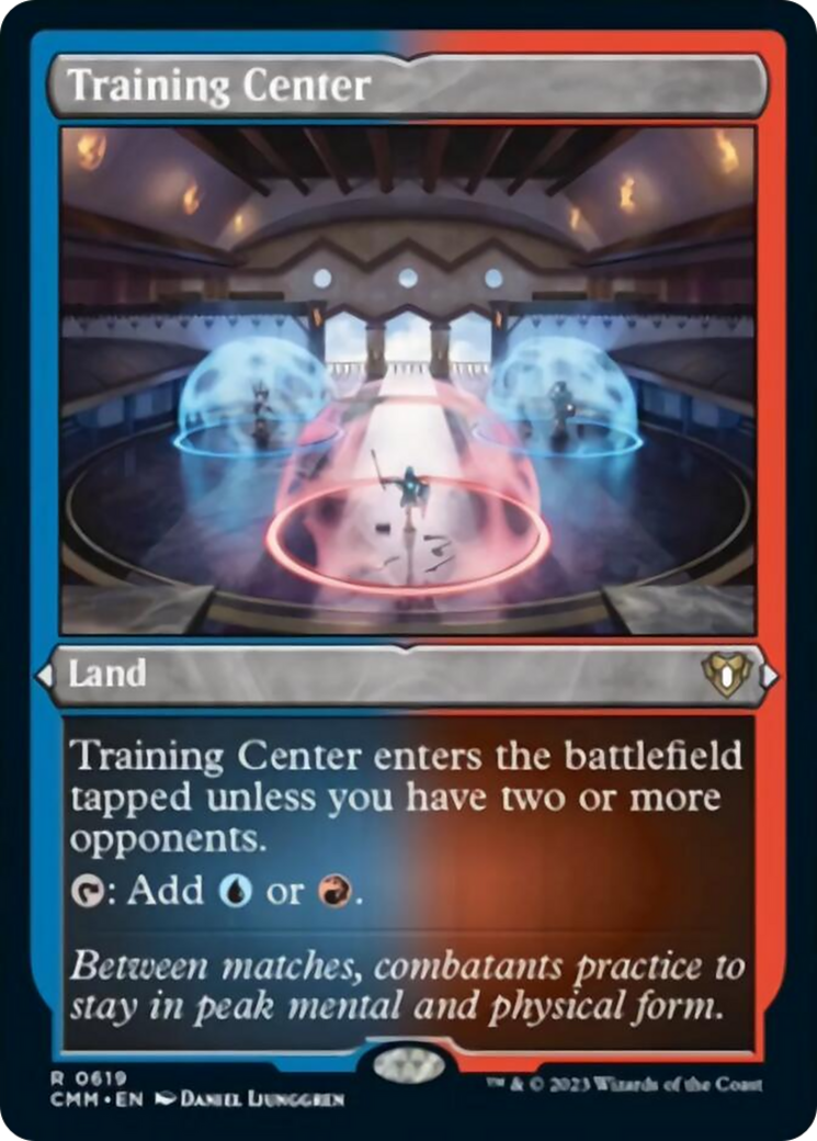 Training Center (Foil Etched) [Commander Masters] | Jomio and Rueliete's Cards and Comics