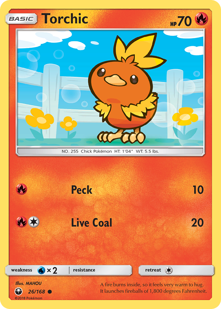 Torchic (26/168) [Sun & Moon: Celestial Storm] | Jomio and Rueliete's Cards and Comics