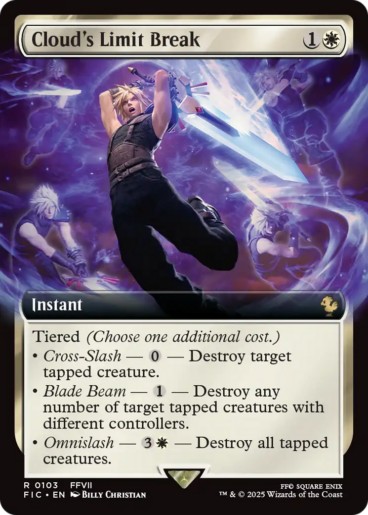 Cloud's Limit Break (Extended Art) [FINAL FANTASY Commander] | Jomio and Rueliete's Cards and Comics