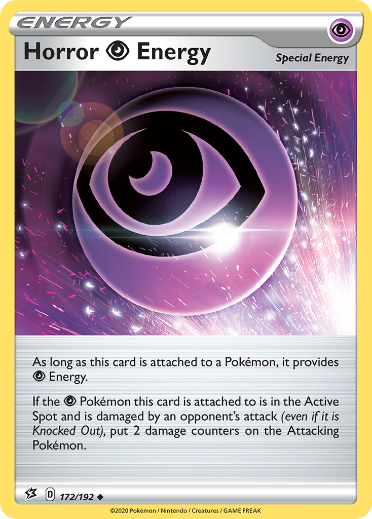 Horror Psychic Energy (172/192) [Sword & Shield: Rebel Clash] | Jomio and Rueliete's Cards and Comics