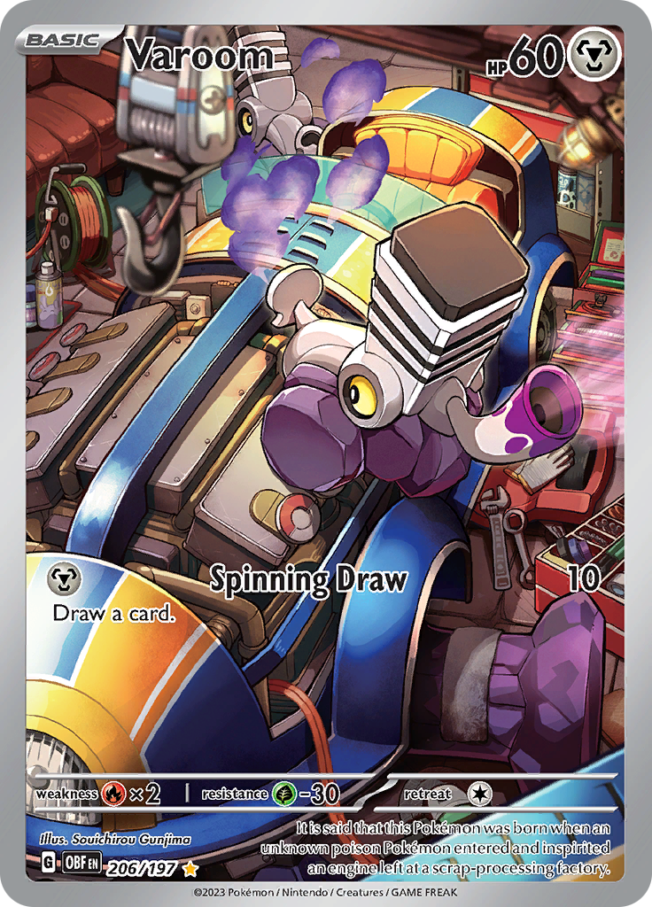 Varoom (206/197) [Scarlet & Violet: Obsidian Flames] | Jomio and Rueliete's Cards and Comics