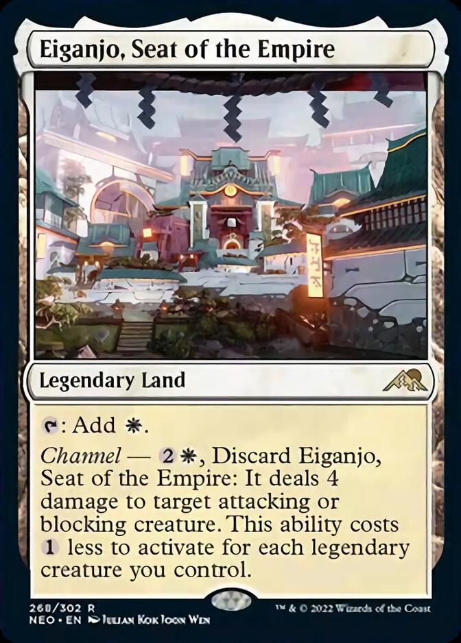 Eiganjo, Seat of the Empire [Kamigawa: Neon Dynasty] | Jomio and Rueliete's Cards and Comics