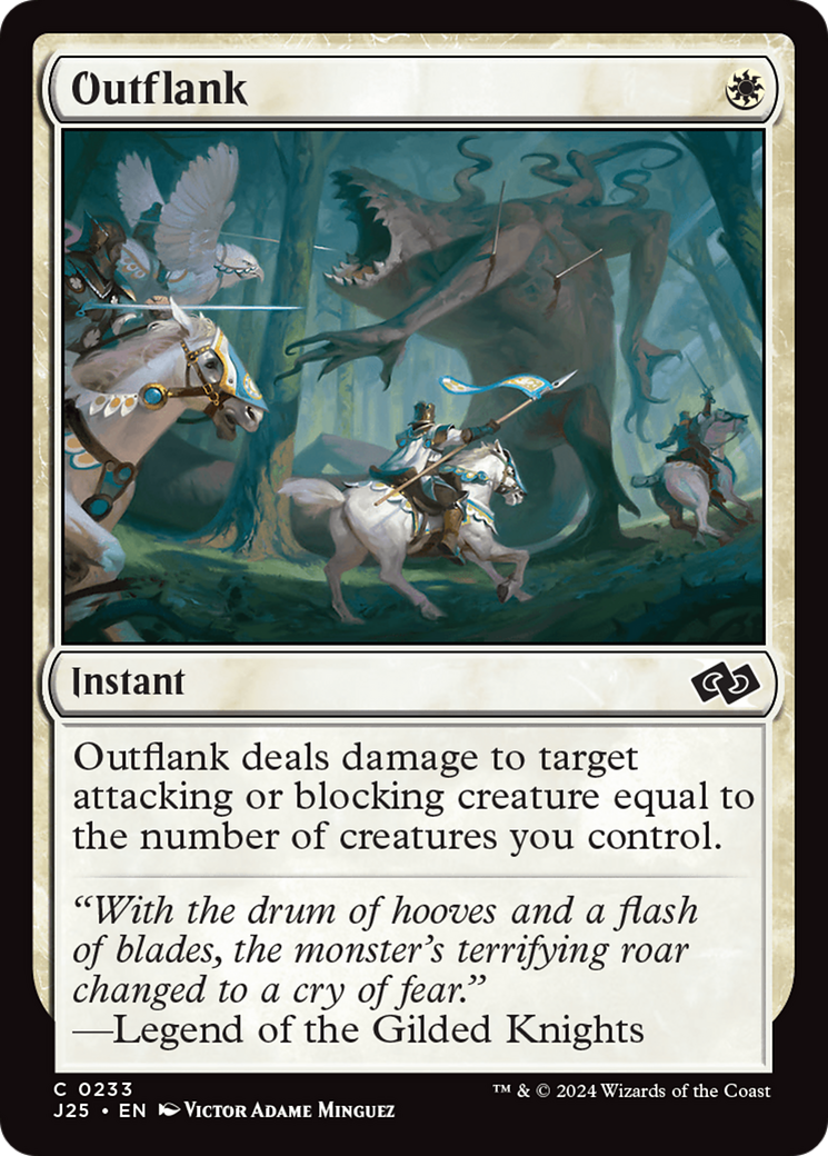 Outflank [Foundations Jumpstart] | Jomio and Rueliete's Cards and Comics