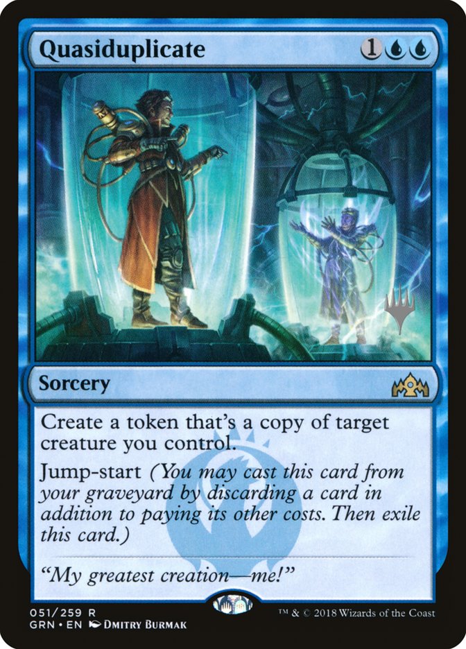 Quasiduplicate (Promo Pack) [Guilds of Ravnica Promos] | Jomio and Rueliete's Cards and Comics