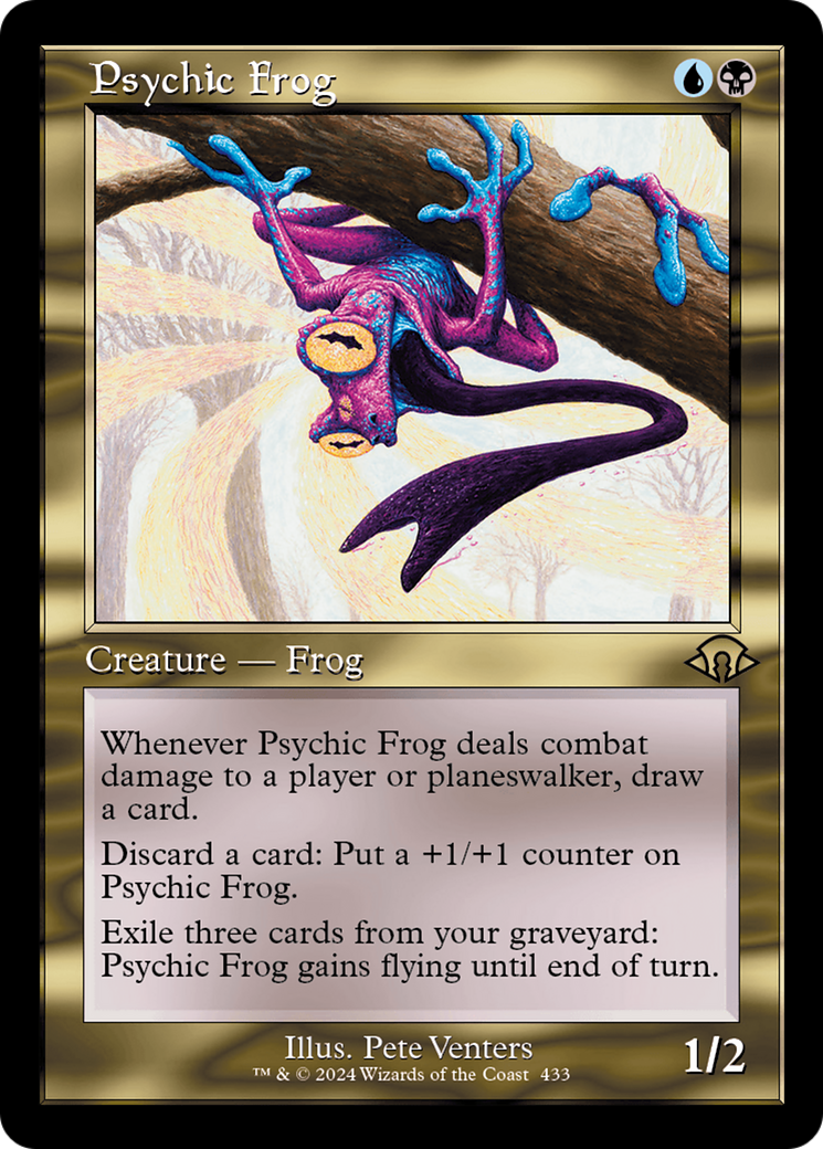 Psychic Frog (Retro) [Modern Horizons 3] | Jomio and Rueliete's Cards and Comics