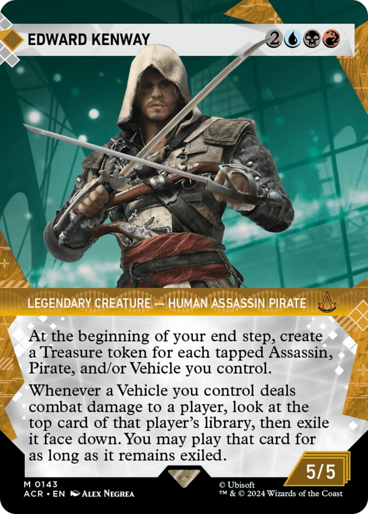 Edward Kenway (Showcase) [Assassin's Creed] | Jomio and Rueliete's Cards and Comics