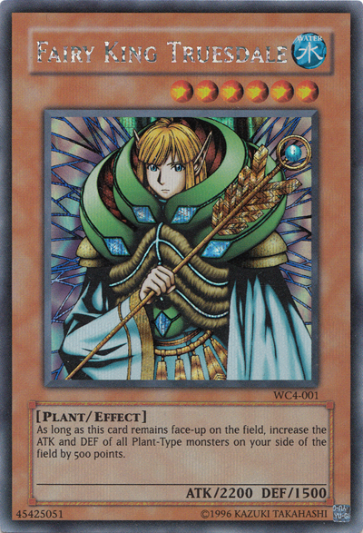 Fairy King Truesdale [WC4-001] Secret Rare | Jomio and Rueliete's Cards and Comics
