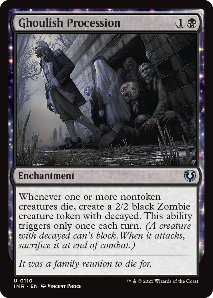 Ghoulish Procession [Innistrad Remastered] | Jomio and Rueliete's Cards and Comics