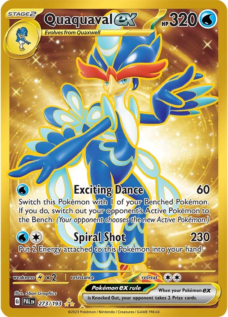 Quaquaval ex (273/193) [Scarlet & Violet: Paldea Evolved] | Jomio and Rueliete's Cards and Comics