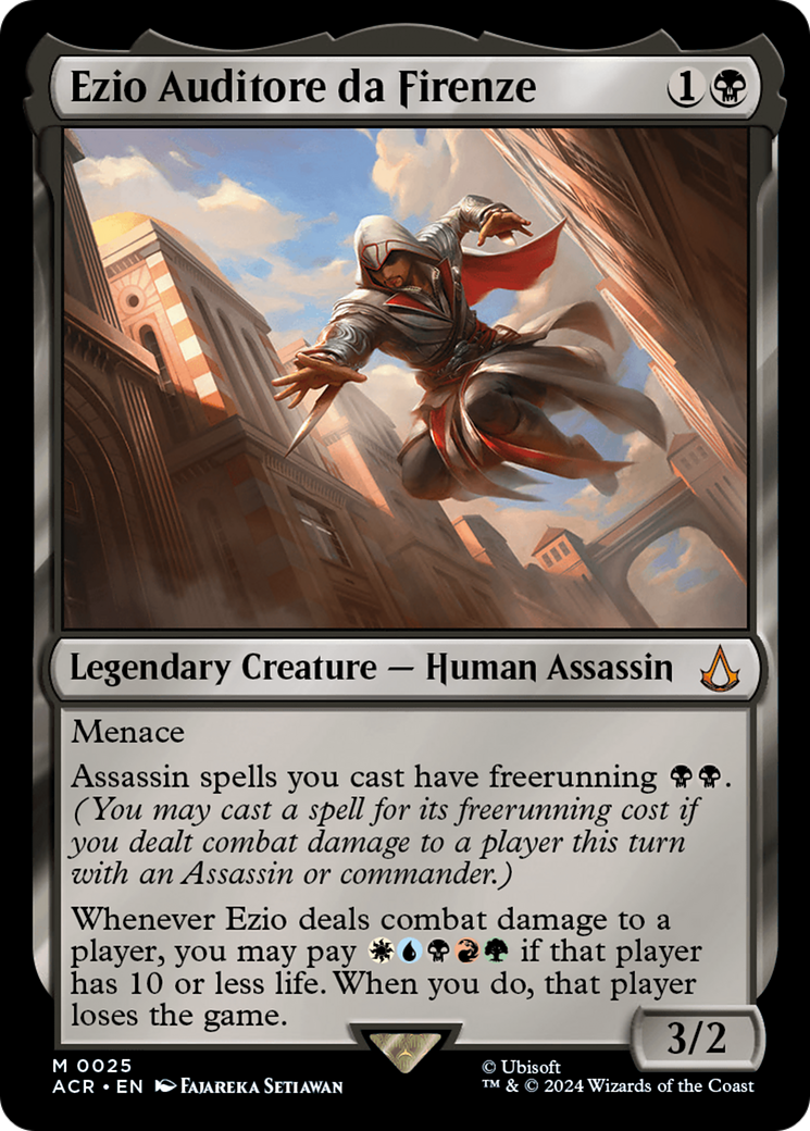Ezio Auditore da Firenze [Assassin's Creed] | Jomio and Rueliete's Cards and Comics