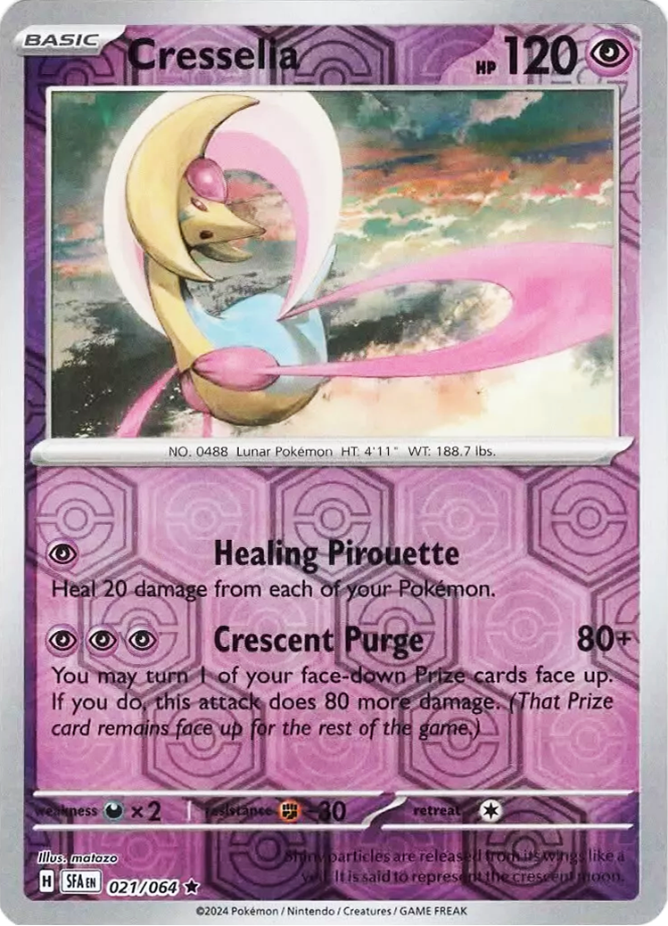 Cresselia (021/064) [Scarlet & Violet: Shrouded Fable] | Jomio and Rueliete's Cards and Comics