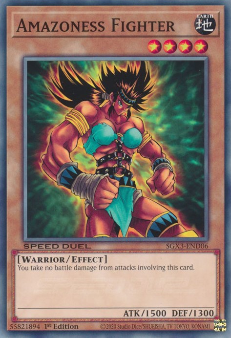 Amazoness Fighter [SGX3-END06] Common | Jomio and Rueliete's Cards and Comics