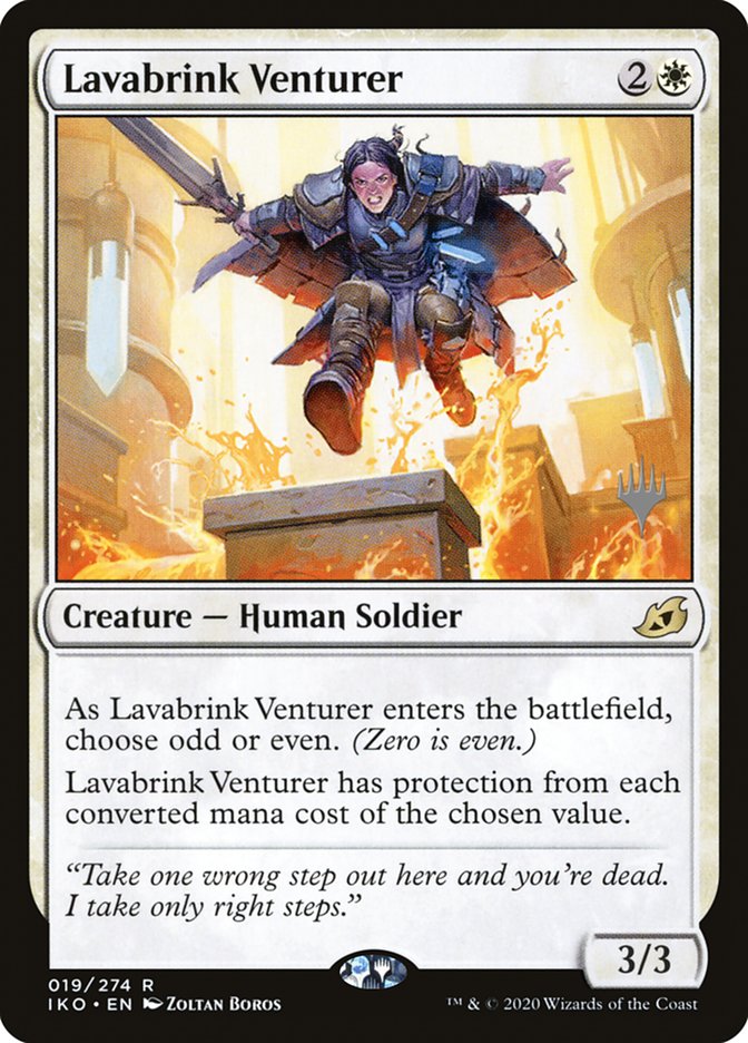 Lavabrink Venturer (Promo Pack) [Ikoria: Lair of Behemoths Promos] | Jomio and Rueliete's Cards and Comics