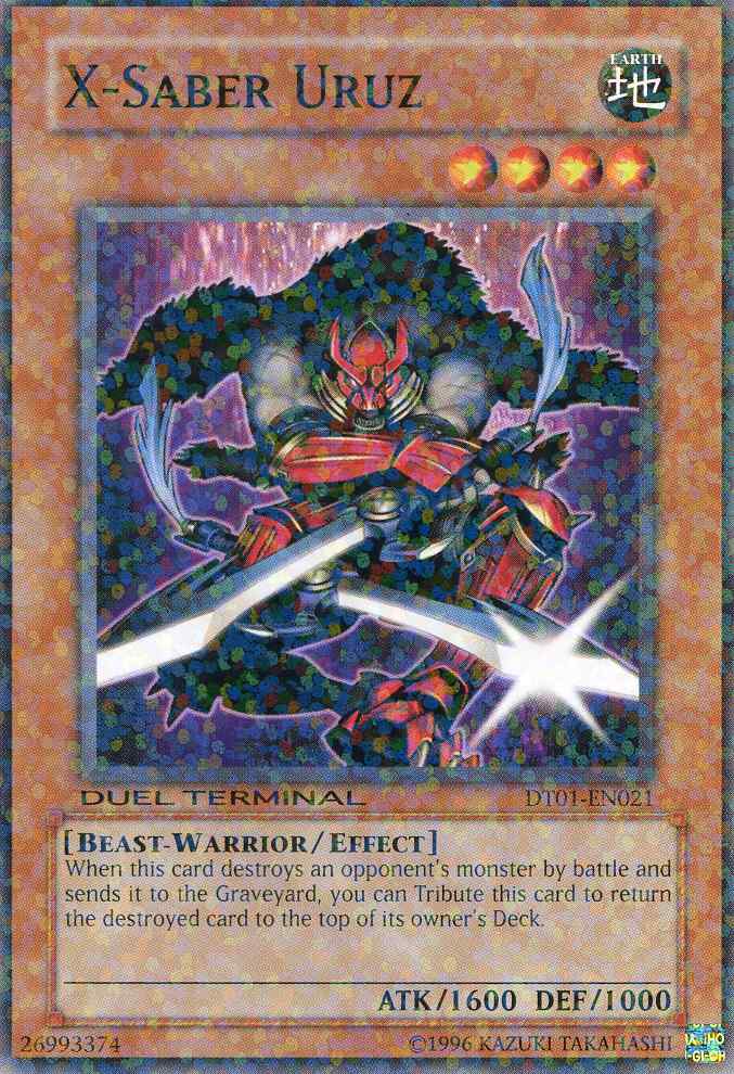 X-Saber Uruz [DT01-EN021] Common | Jomio and Rueliete's Cards and Comics