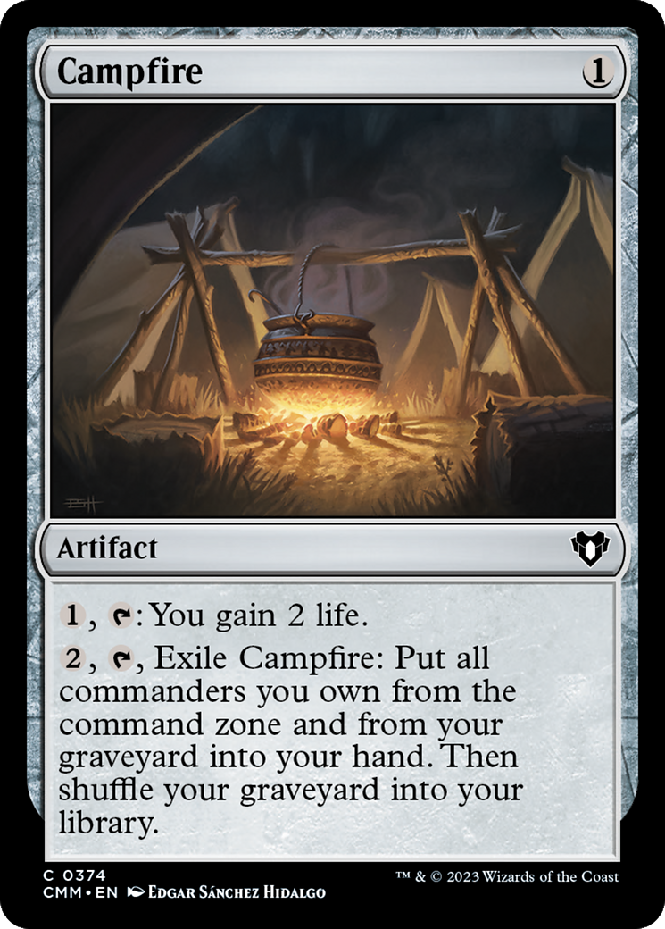 Campfire [Commander Masters] | Jomio and Rueliete's Cards and Comics