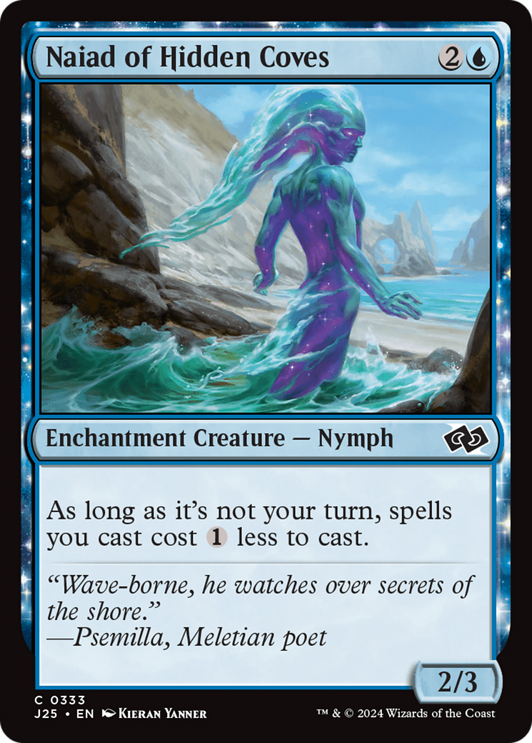 Naiad of Hidden Coves [Foundations Jumpstart] | Jomio and Rueliete's Cards and Comics