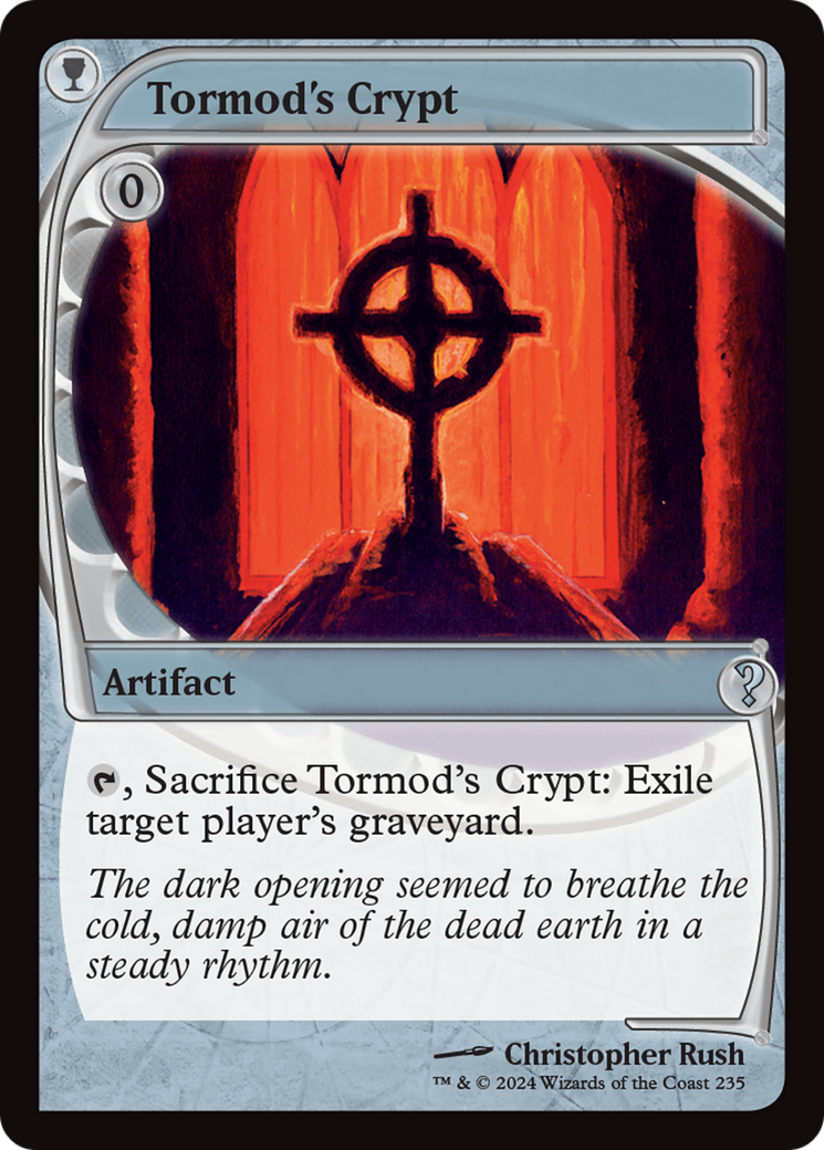 Tormod's Crypt (Future Sight) [Mystery Booster 2] | Jomio and Rueliete's Cards and Comics
