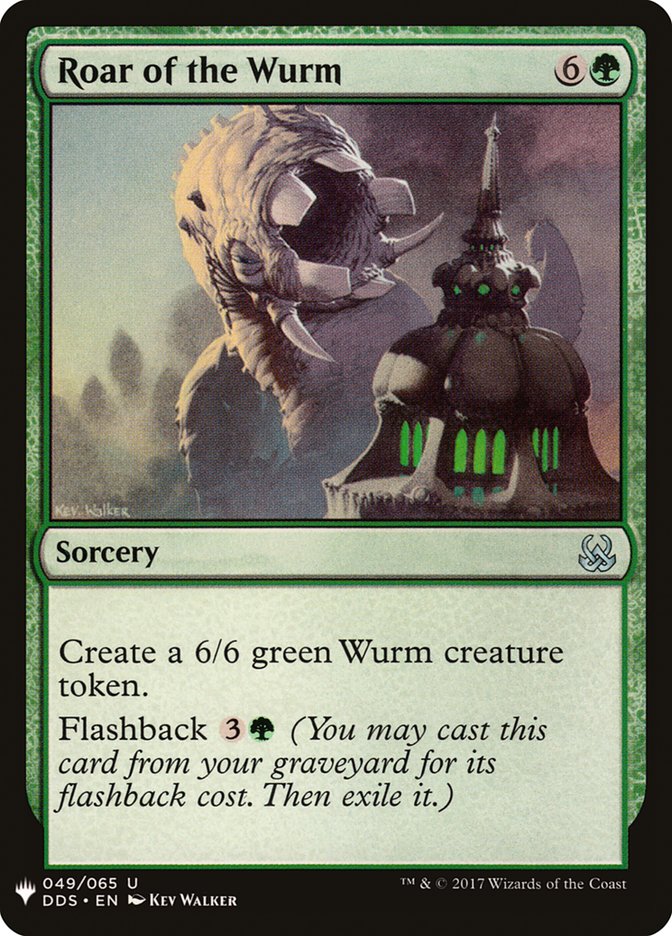 Roar of the Wurm [Mystery Booster] | Jomio and Rueliete's Cards and Comics