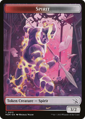Treasure (21) // Spirit (13) Double-Sided Token [March of the Machine Tokens] | Jomio and Rueliete's Cards and Comics