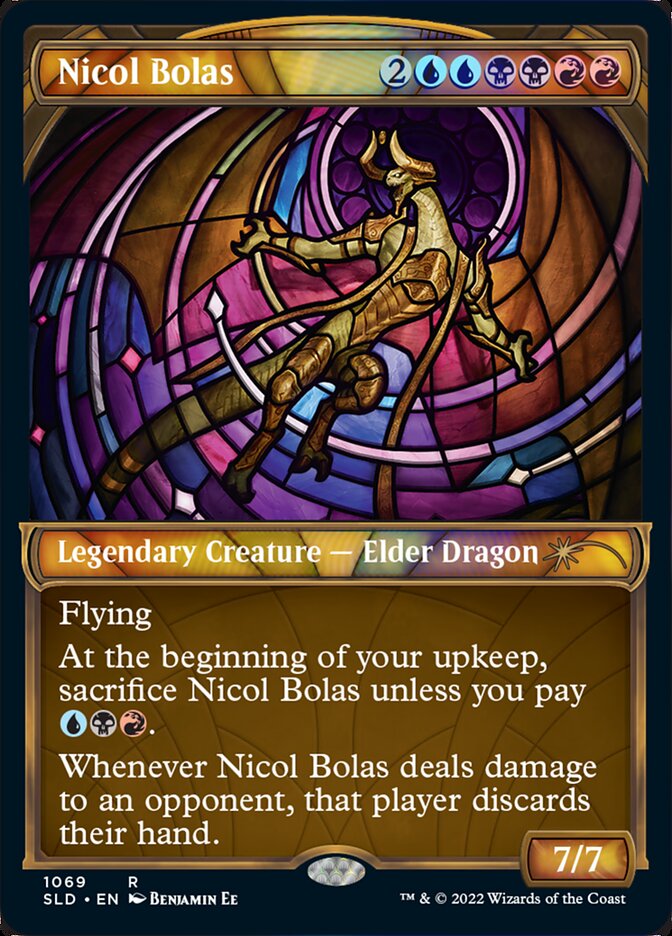 Nicol Bolas (Showcase Textured) [Secret Lair Drop Series] | Jomio and Rueliete's Cards and Comics