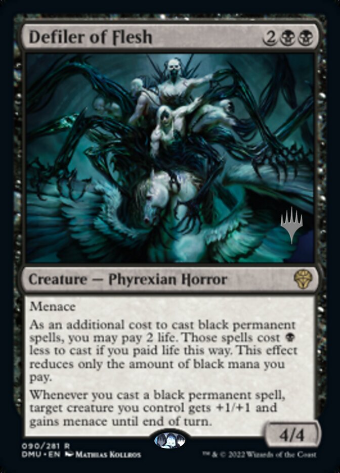 Defiler of Flesh (Promo Pack) [Dominaria United Promos] | Jomio and Rueliete's Cards and Comics