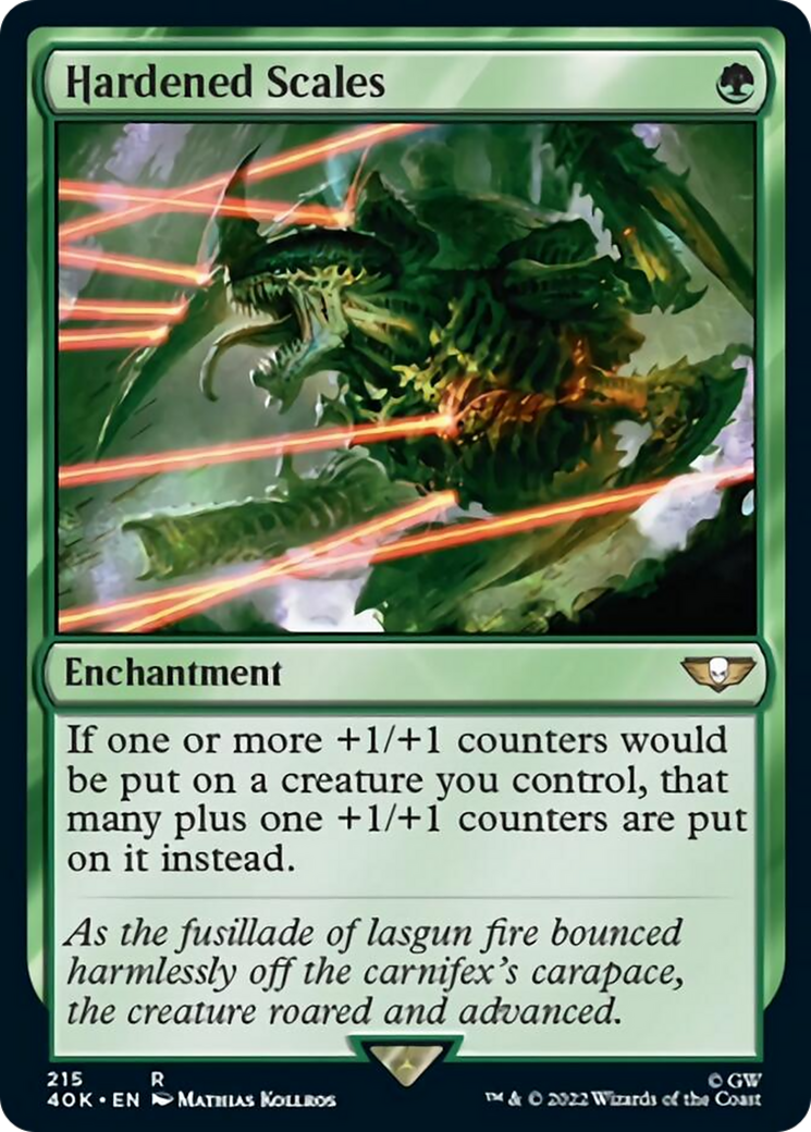 Hardened Scales [Warhammer 40,000] | Jomio and Rueliete's Cards and Comics