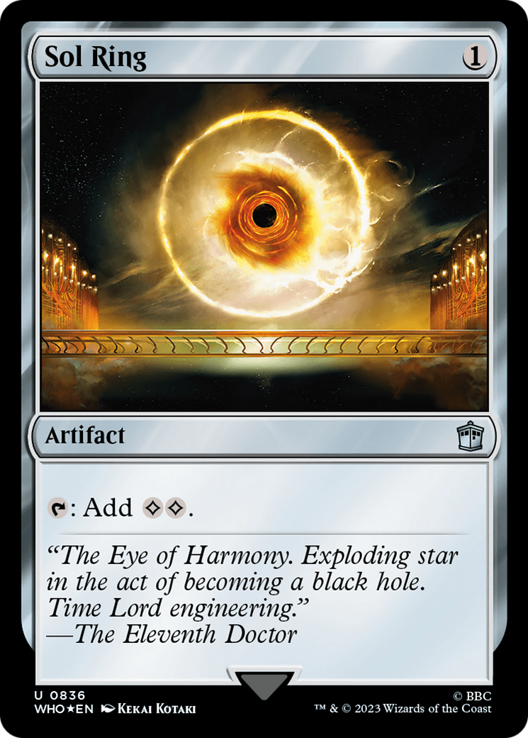 Sol Ring (Surge Foil) [Doctor Who] | Jomio and Rueliete's Cards and Comics