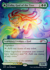 Esika, God of the Tree // The Prismatic Bridge (Borderless) [Secret Lair: From Cute to Brute] | Jomio and Rueliete's Cards and Comics