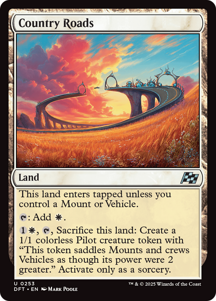 Country Roads [Aetherdrift] | Jomio and Rueliete's Cards and Comics