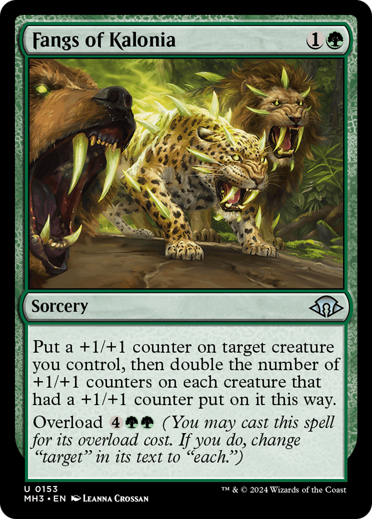 Fangs of Kalonia [Modern Horizons 3] | Jomio and Rueliete's Cards and Comics