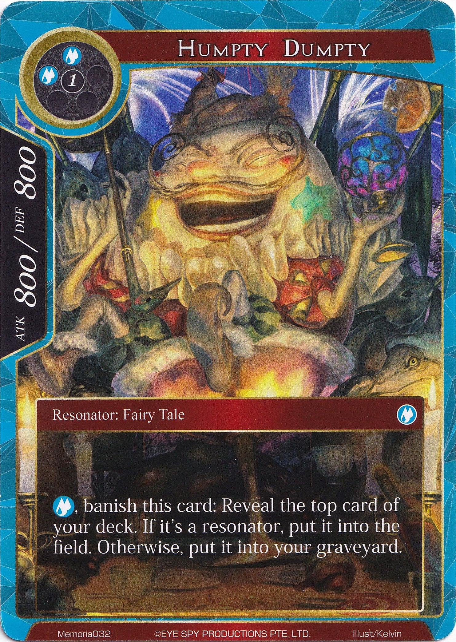Humpty Dumpty (Memoria032) [Alice Origin Memoria Cards] | Jomio and Rueliete's Cards and Comics