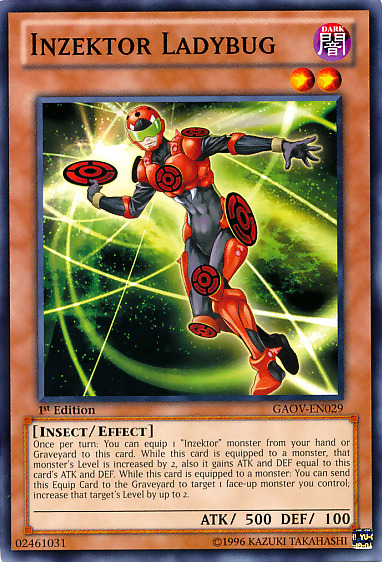 Inzektor Ladybug [GAOV-EN029] Common | Jomio and Rueliete's Cards and Comics